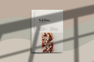 Yukihira - Food Brochure Template