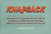 KNAPSACK - Decorative Font Family, a Font by Punch (Thumbnail 1 of 11)