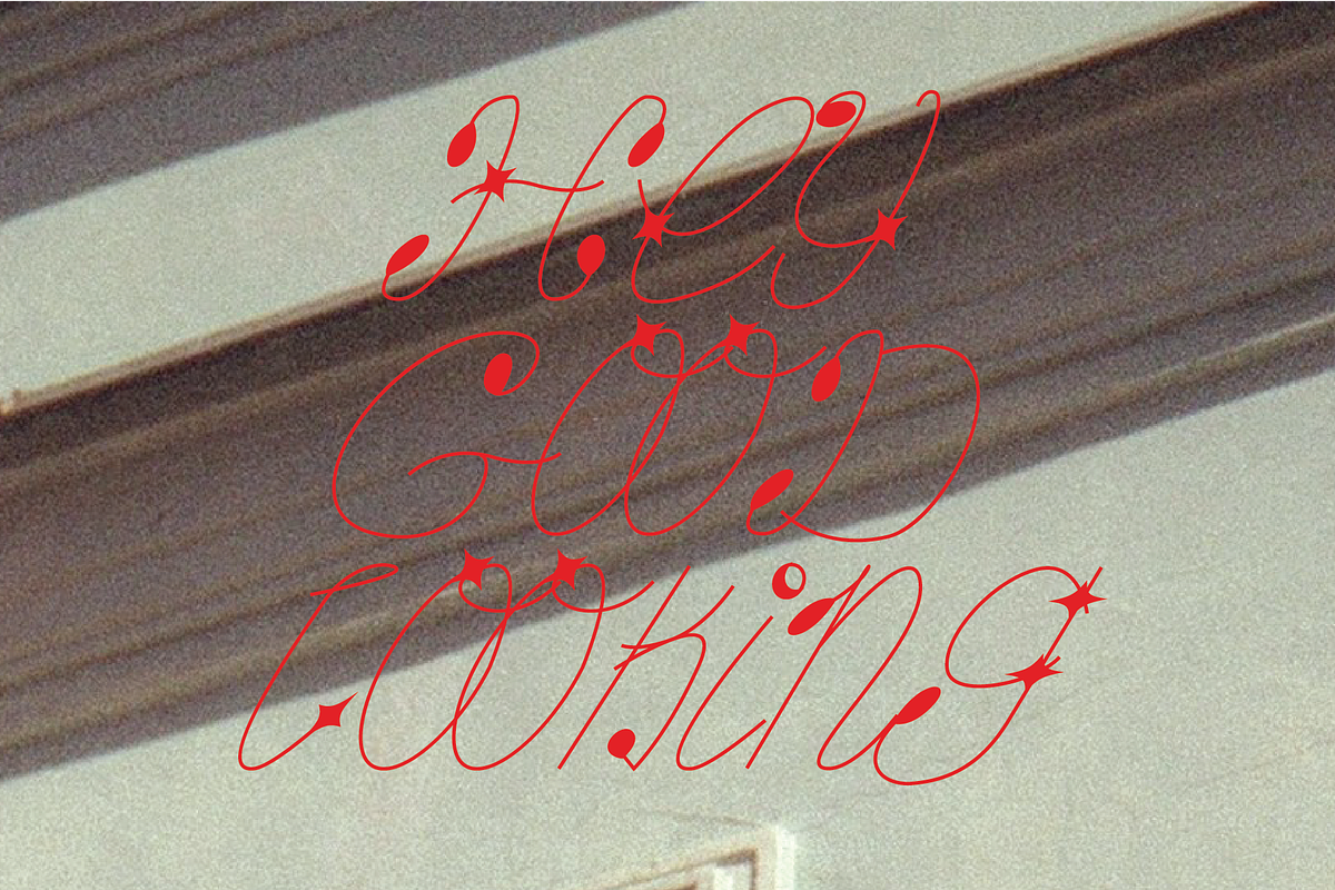 A modern cursive font for designers, a Script Font by Emma Make (Photo 7 of 9)