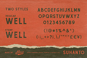 Suhanto Handdrawn Typeface, a Font by Megflags (Thumbnail 3 of 9)