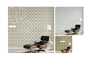 Wallpaper Mockup In Livingroom PSD, a Mockup by First Impression Mockups (Thumbnail 4 of 4)