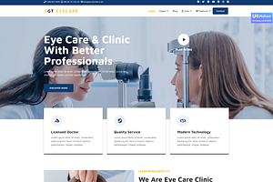 GT Eyecare Joomla Template