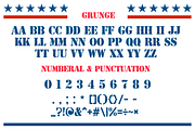 Liberty Stencil is Stencil font, a Serif Font by Brown Cupple (Thumbnail 8 of 8)