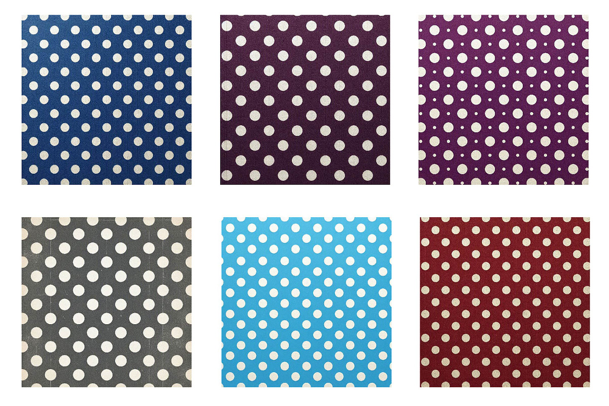 White Polka Dot Digital Paper, a Pattern Graphic by fashionaddict (Photo 2 of 6)