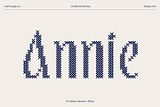 CS Athens Stitched, a Sans Serif Font by Craft Supply Co. (Thumbnail 2 of 8)