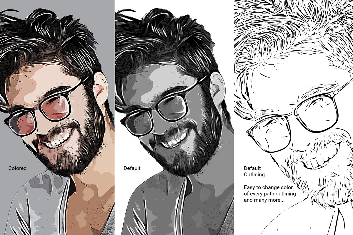 Vector your Image With Photoshop, an Action Add-On by GraphicBerg (Photo 7 of 9)