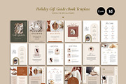 Holiday Gift Guide / CANVA, InDesign, a Magazine Template by Mirazz (Thumbnail 20 of 22)