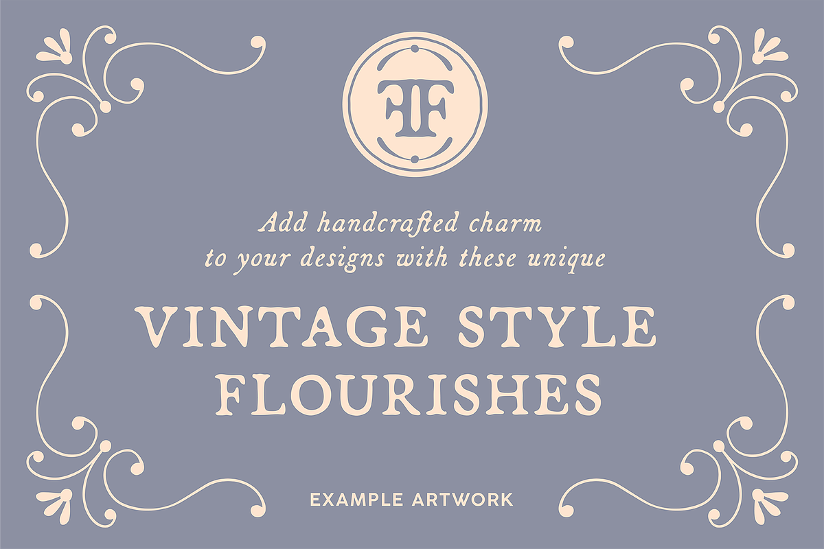 Flourish Illustration Vector Pack, a Decorative Illustration by Soph Rowe (Photo 5 of 5)