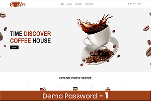 Coffee Drinks Shopify Theme