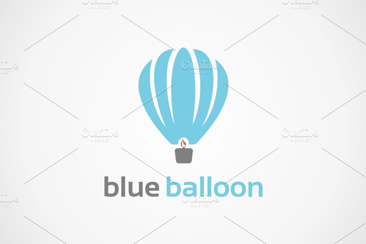 blue balloon, a Branding & Logo Template by Vector (Photo 1 of 4)
