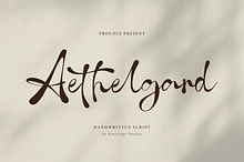Aethelgard | Handwritten Script