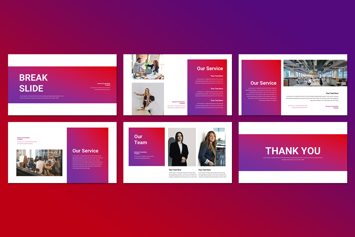 Business - Google Slides Template preview 3