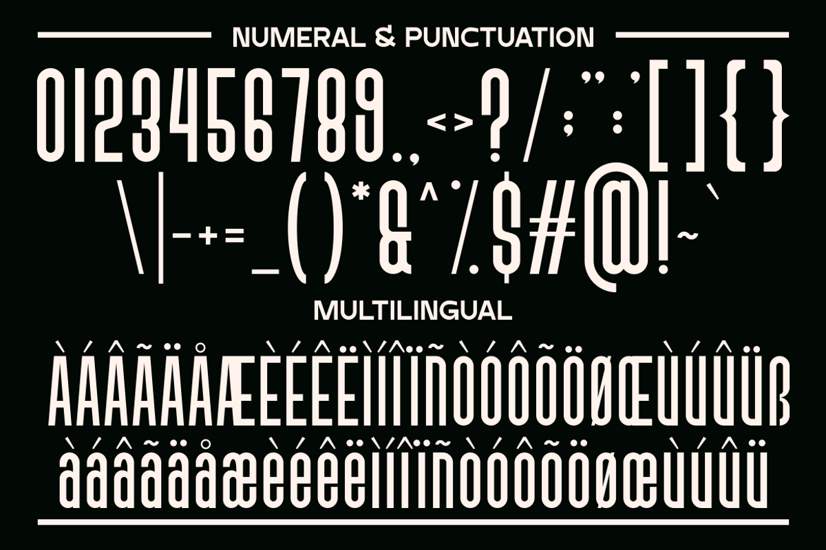 Bonnaco Font Collaboration, a Sans Serif Font by MaikoHatta (Photo 7 of 9)