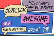Grain Comic, a Handwritten Font by Yktypstd (Thumbnail 4 of 5)
