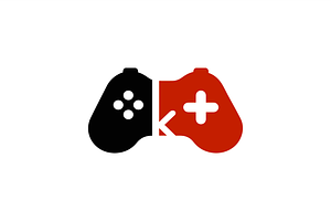 Stick game letter K logo, a Branding & Logo Template by zaqilogo