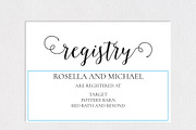 Registry Cards Editable SHR460, an Invitation Template by Shafura_Wedding (Thumbnail 4 of 5)