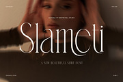 Slameti Elegant Serif Font, a Serif Font by Graphicxell (Thumbnail 1 of 8)
