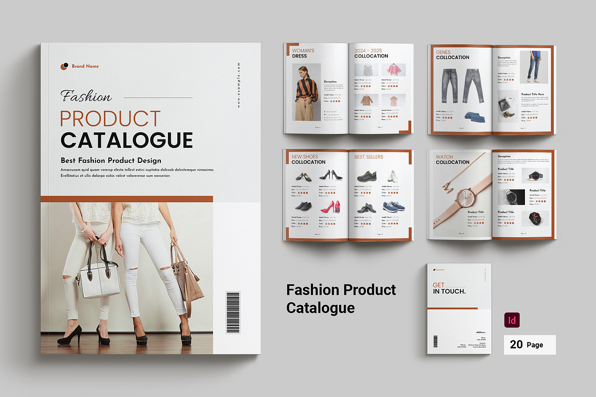 Fashion Product Catalogue Template