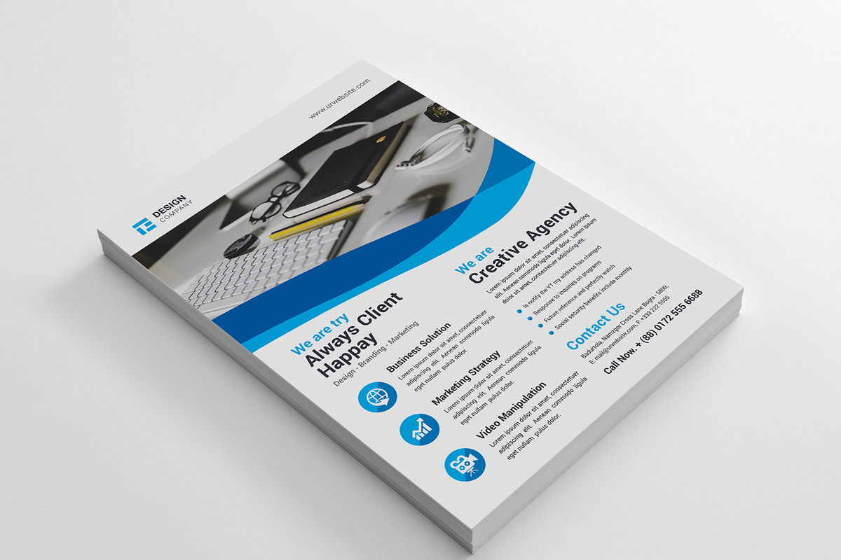 Flyers, a Flyer Template by Thecodude (Photo 2 of 5)