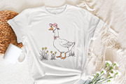 Spring Silly Goose PNG Digital, an Illustration by SharpMarketplace (Thumbnail 7 of 9)