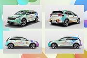 Car Mockup | Customizable PSD, an Advertising Mockup by MDG (Thumbnail 9 of 13)