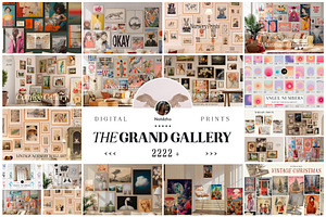 The Grand Gallery. 2222 Prints