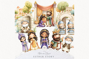 Queen Esther Clipart Sunday School