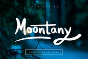 Moontany Font, a Script Font by Masdika Studio (Thumbnail 1 of 9)