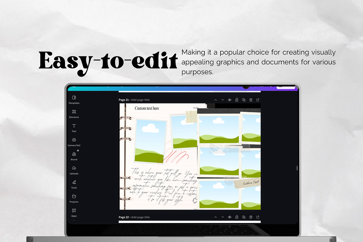 30 Instagram Post Canva Templates, a Social Media Template by Wicked Creative (Photo 7 of 19)