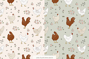 Cottagecore seamless pattern&clipart, a Pattern Graphic by Cozy pattern shop (Thumbnail 2 of 5)