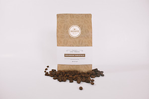 Coffee Bag Mockup Front View