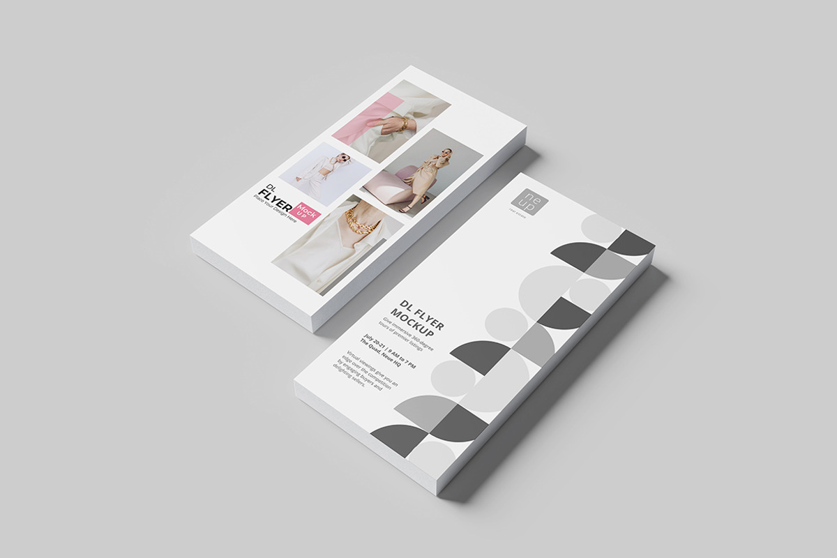 DL Flyer Mockup, a Product Mockup by Indah