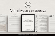 Manifestation Journal Canva Template, a Presentation Template by HelloKarla (Thumbnail 1 of 6)