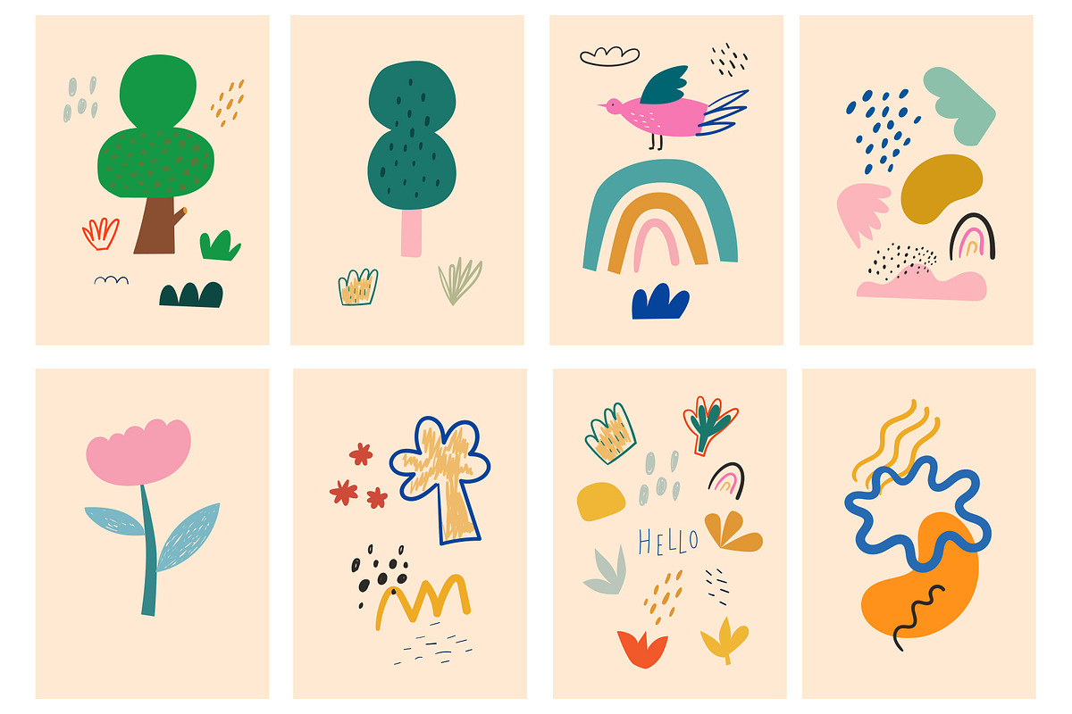 Cute baby crocodiles illustrations, an Animal Illustration by MoleskoStudio (Photo 13 of 23)