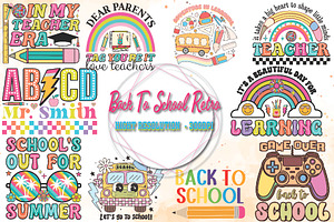Back to School Bundle PNG, an Object Graphic by Little Mango