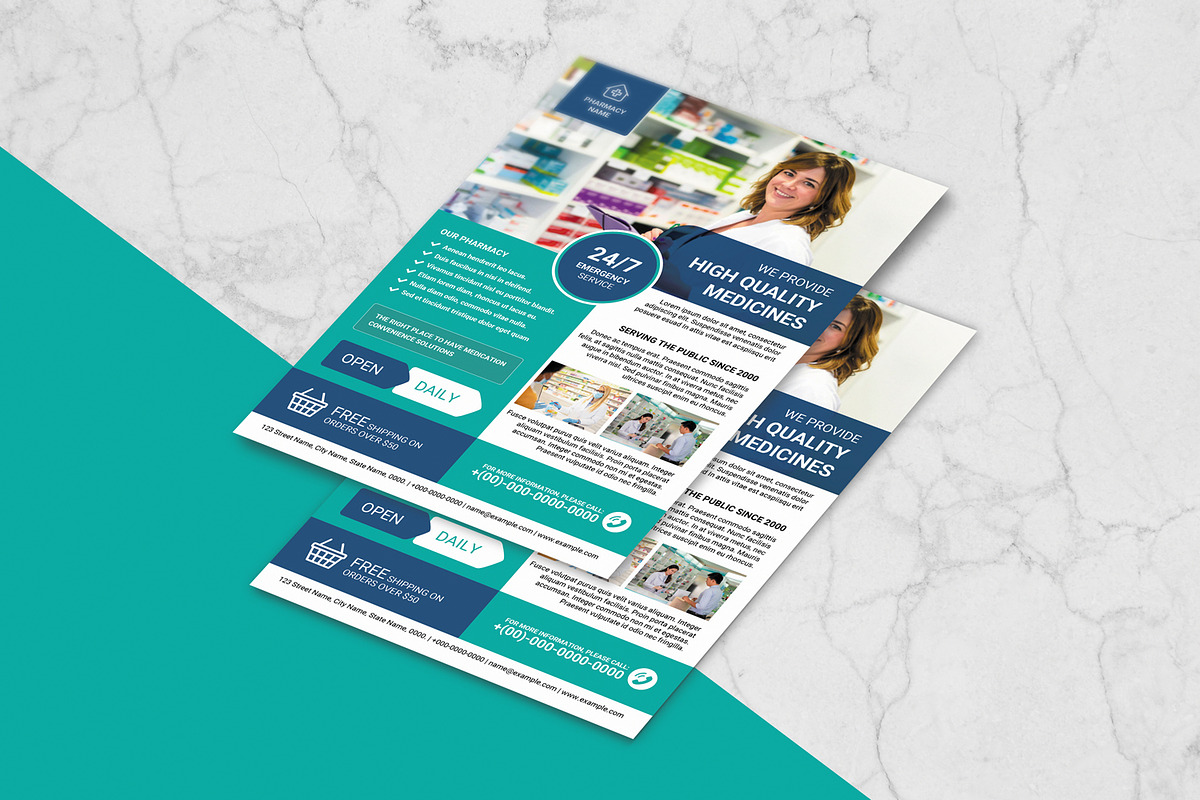 Pharmacy Flyer Template
