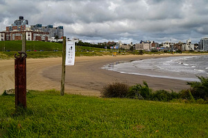 Cloudy day on buceo beach,montevideo, uruguay, a Nature Photo by DanFLCreativo