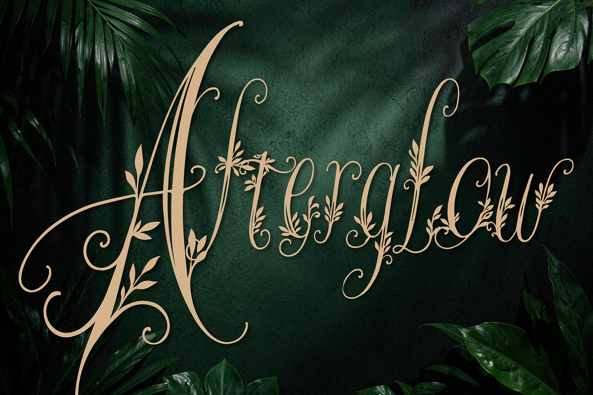 Wanderin Autumn Artisan Floral font, a Script Font by HypeWorksCo (Photo 22 of 28)