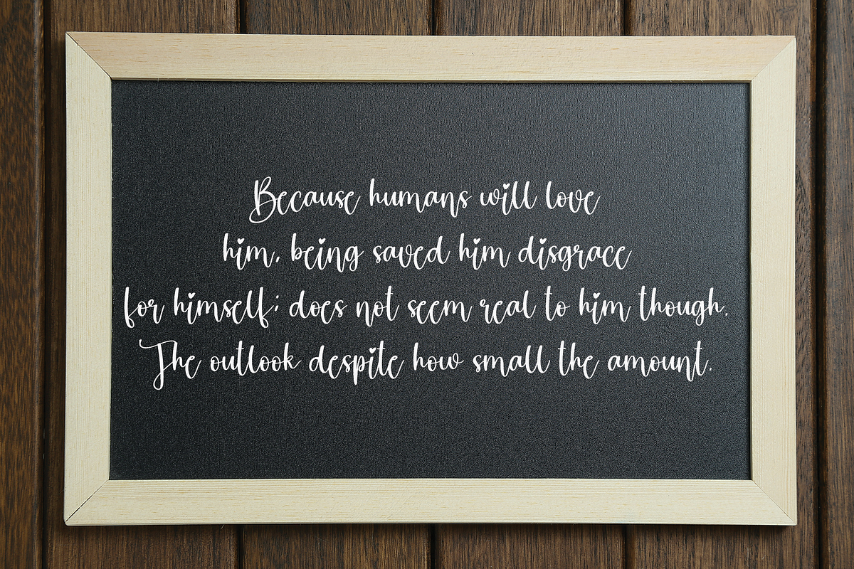 Market | Script Font, a Script Font by Scratchones (Photo 7 of 8)