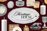 Heritage House - Vintage Collection, an Object Graphic by Dina Mae (Thumbnail 5 of 13)