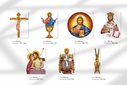 Jesus Christ illustration bundle, a Decorative Illustration by Julia_Raketic (Thumbnail 3 of 3)