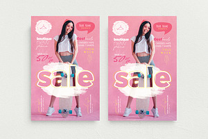 Fashion Sale Flyer Template, a Flyer Template by Touringxx Creative Studio