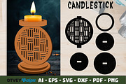 Rattan Candlestick Lasercut, an Object Graphic by OTVEY DESIGN (Thumbnail 9 of 13)