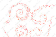 Salmon Celestial Sky Star Graphics, an Object Illustration by ClipartBrat Graphics (Thumbnail 4 of 4)