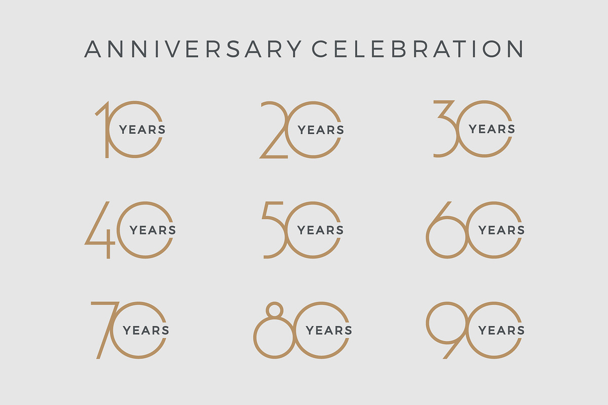 Celebration event design set., a Background Graphic by lettett (Photo 2 of 2)