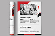 Business Conference Agenda Flyer, a Flyer Template by ContestDesign (Thumbnail 3 of 3)