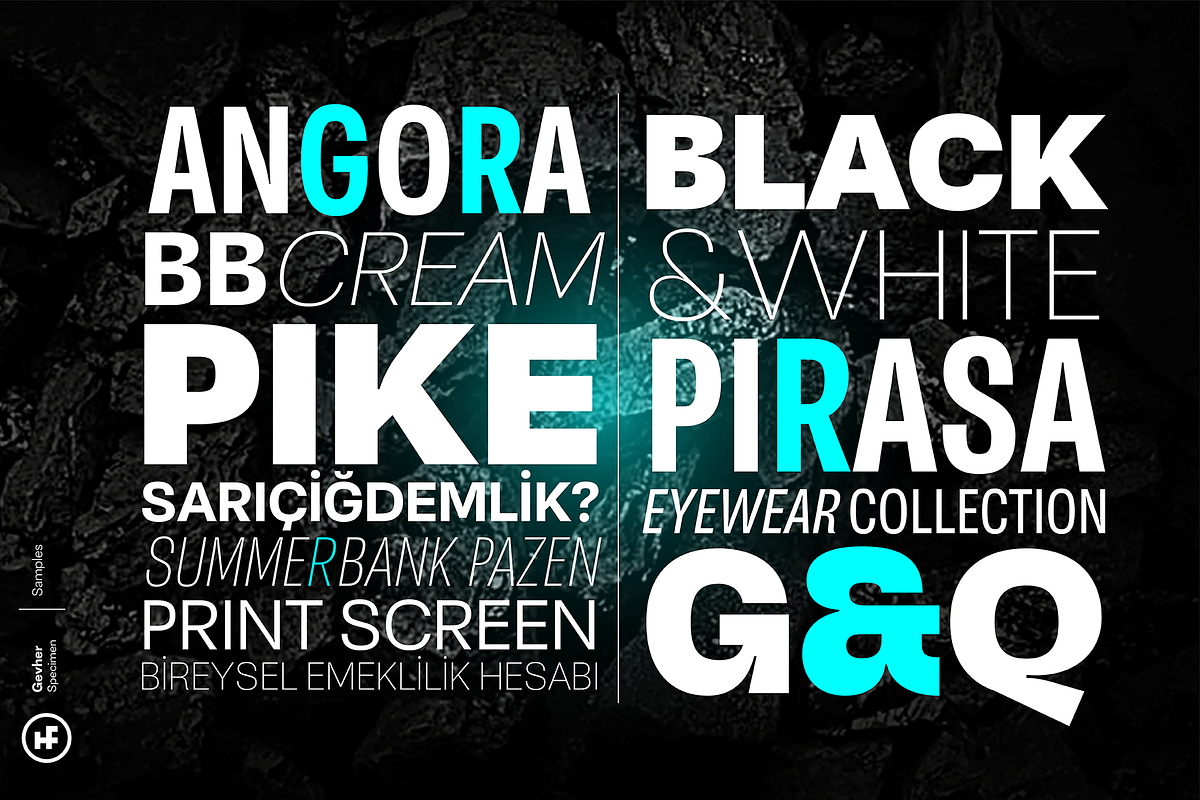 Gevher Grotesque preview 3