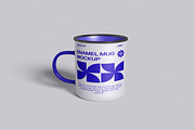 Enamel Mug Mockup, a Cups & Container Mockup by Afif_studio (Thumbnail 2 of 9)