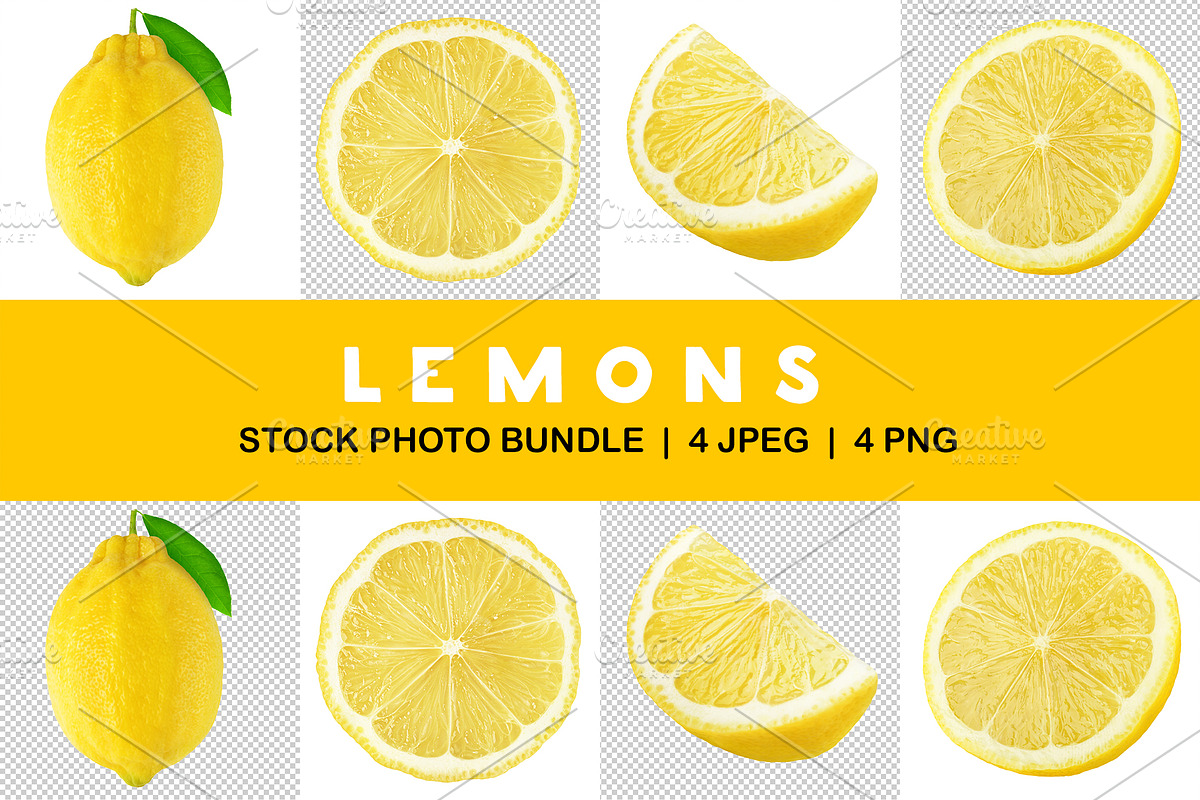 Lemon pieces, an Object Graphic by Fruits+Veggies (Photo 1 of 4)