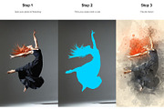 Artist Photoshop Action preview 2